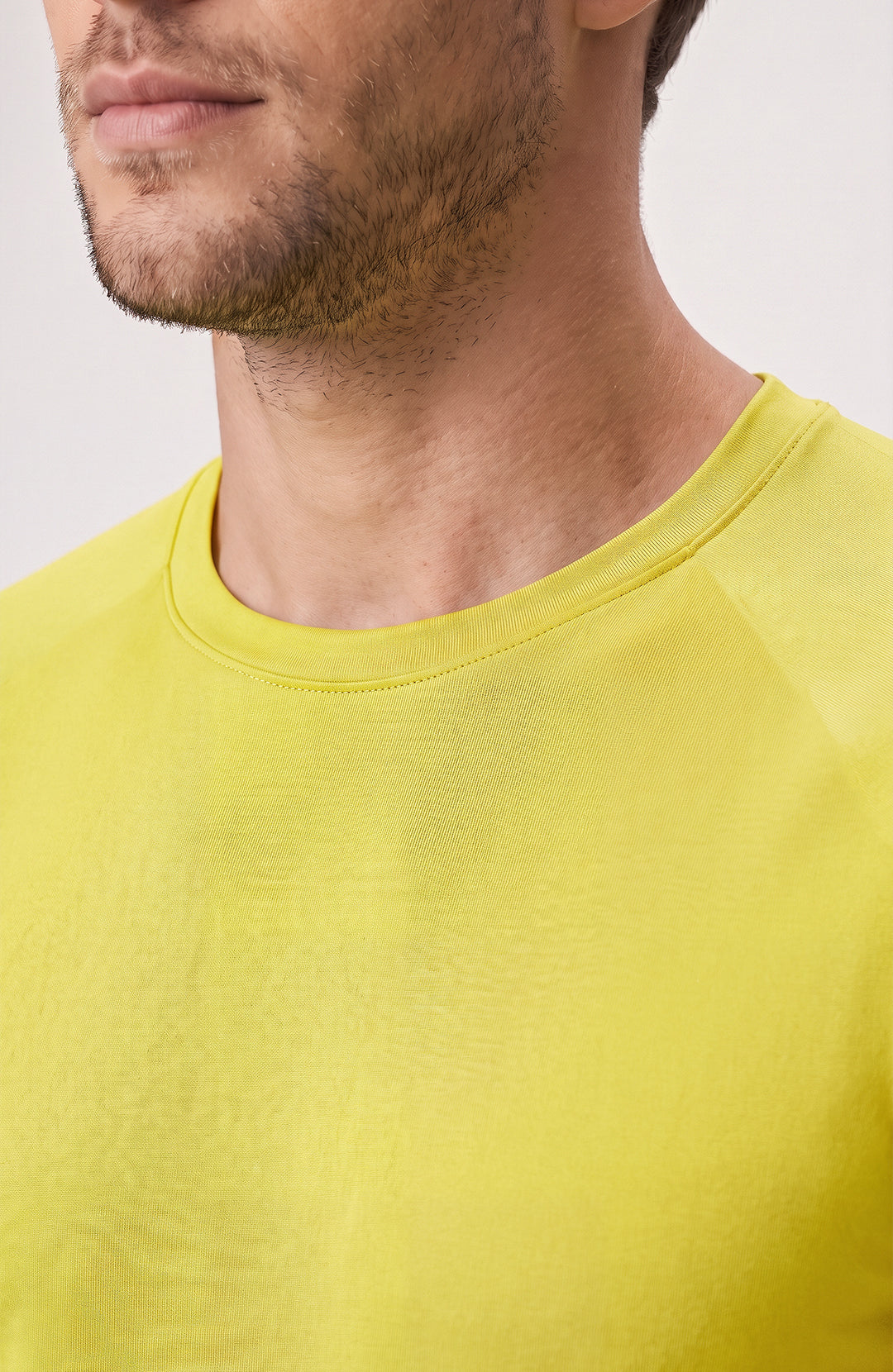 Regata esportiva Sport Classic masculina amarelo canário Bázico, poliamida com toque gelado e secagem rápida #Cor_Amarelo Canário