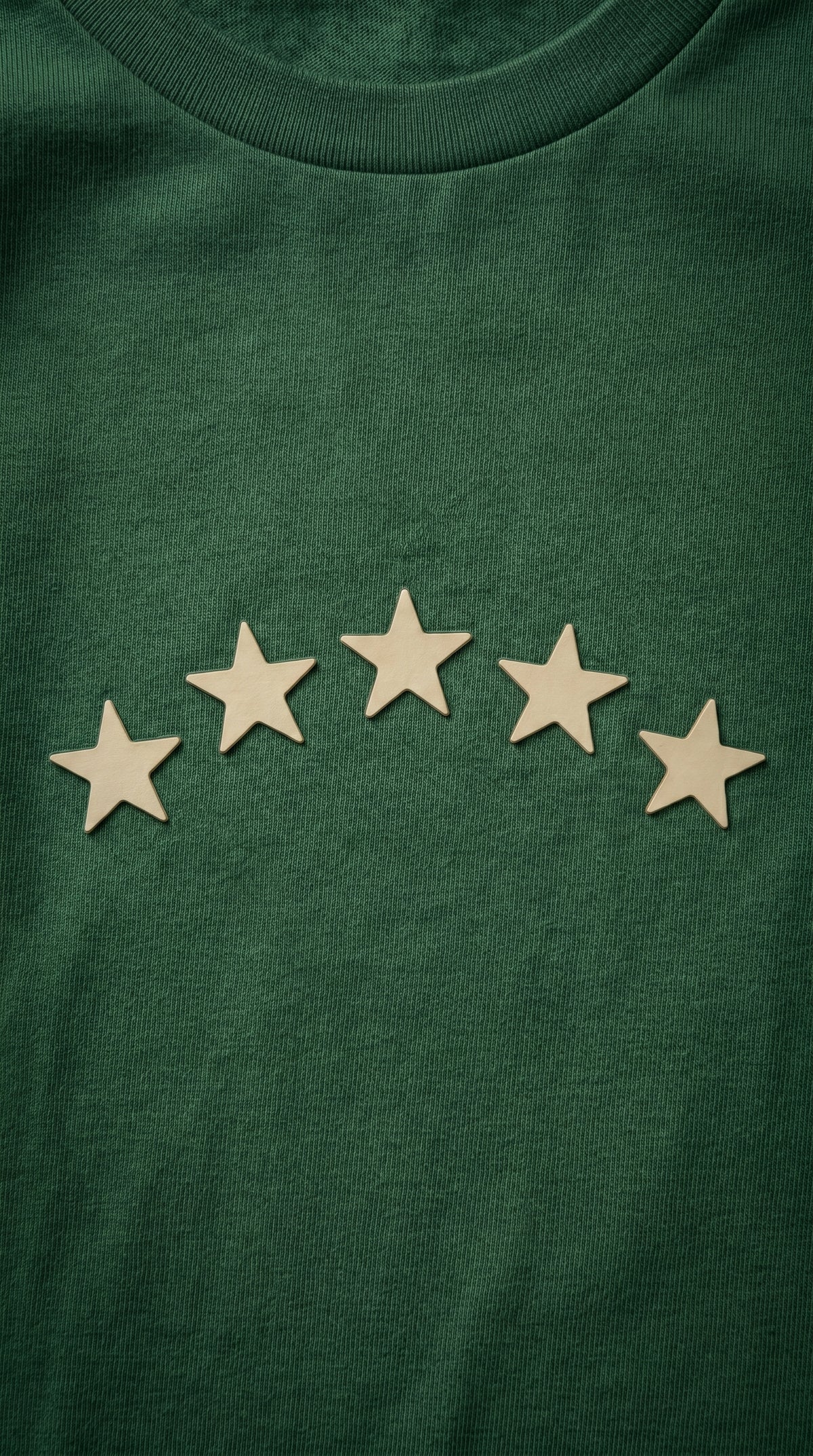 Customização Estrelas DTF areia Bázico, transfer térmico para personalização de camisetas #Cor_Areia
