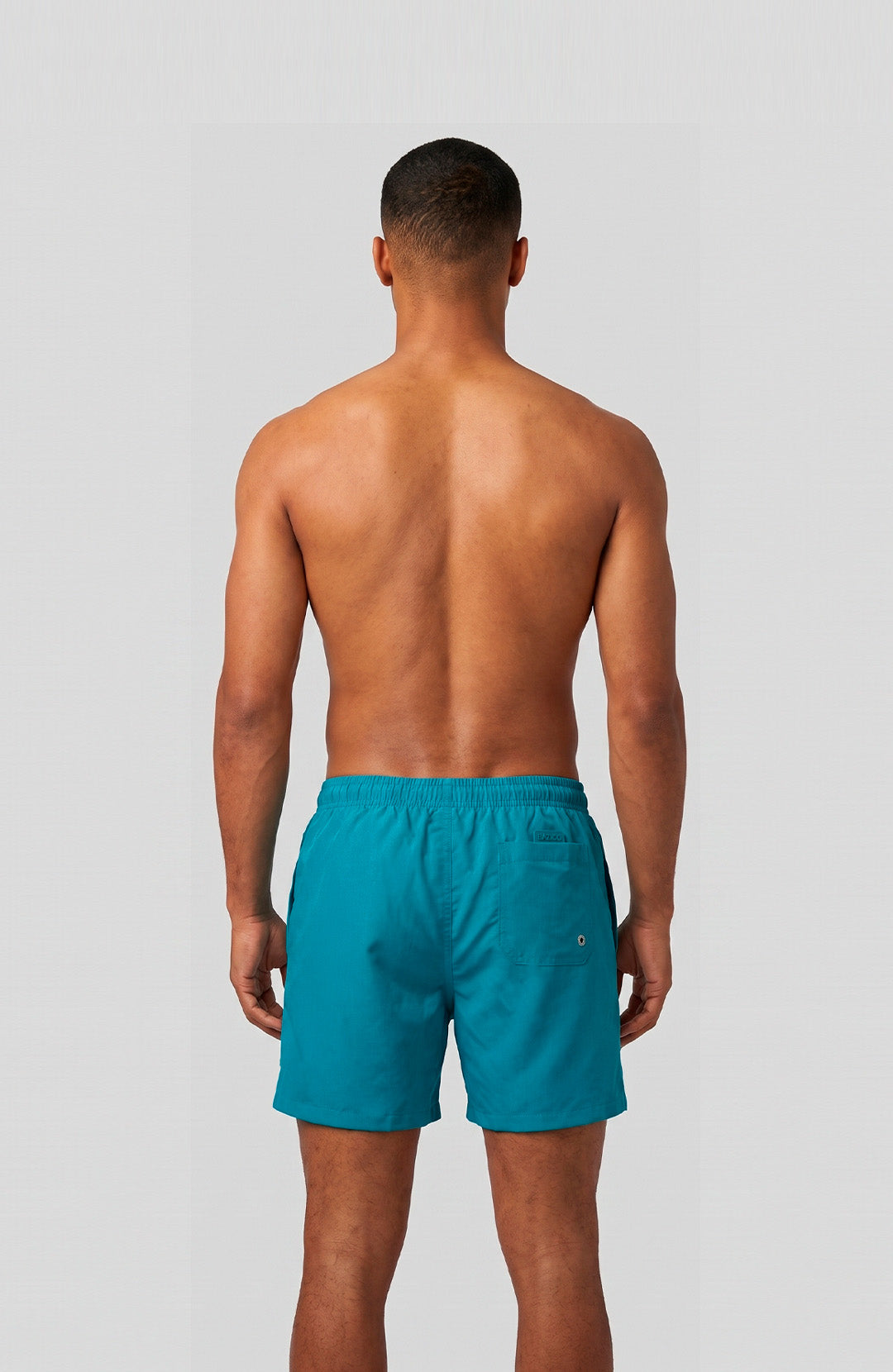 Swim Short Bázico masculino azul petróleo Bázico, tecido de secagem rápida para praia e piscina #Cor_Azul Petróleo