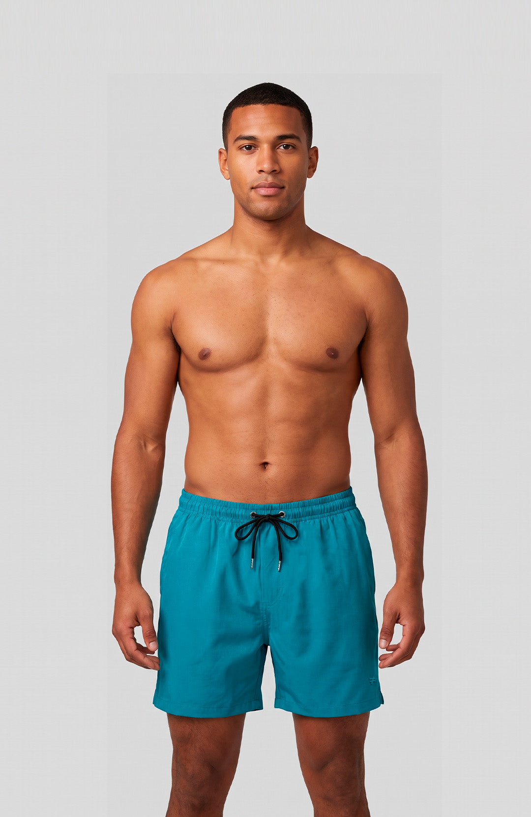 Swim Short Bázico masculino azul petróleo Bázico, tecido de secagem rápida para praia e piscina #Cor_Azul Petróleo