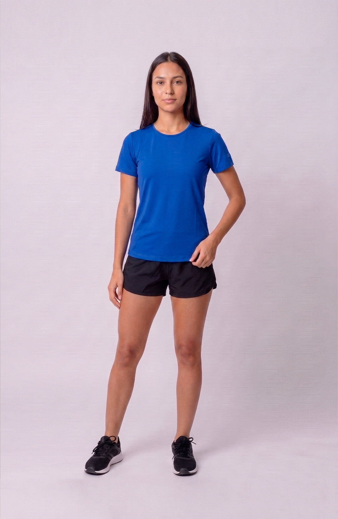 Regata esportiva Sport Classic feminina azul royal Bázico, poliamida com toque gelado e secagem rápida #Cor_Azul Royal