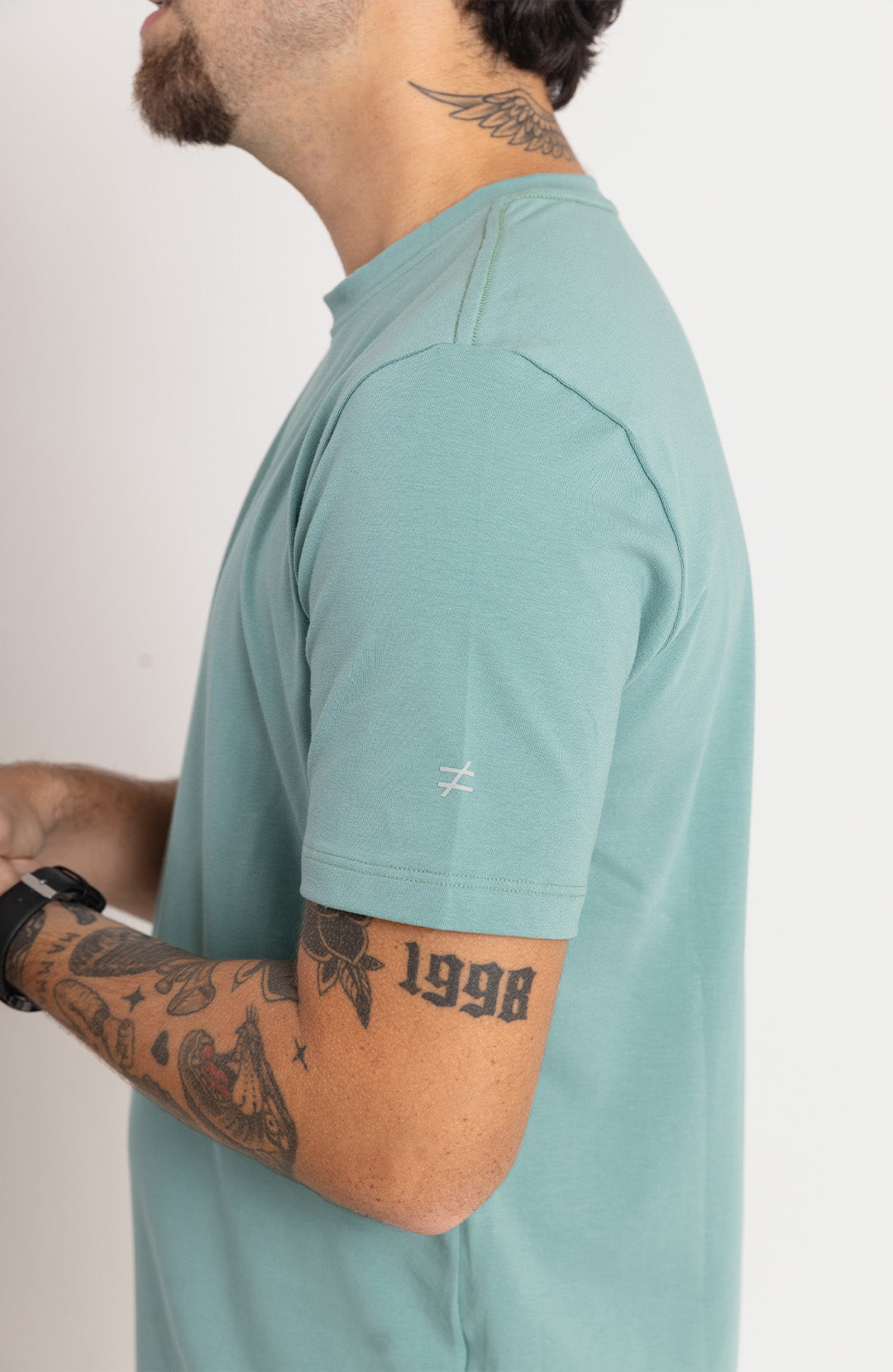 Camiseta Bázica Regular masculina bali Bázico, algodão Powerful com caimento clássico #Cor_Bali