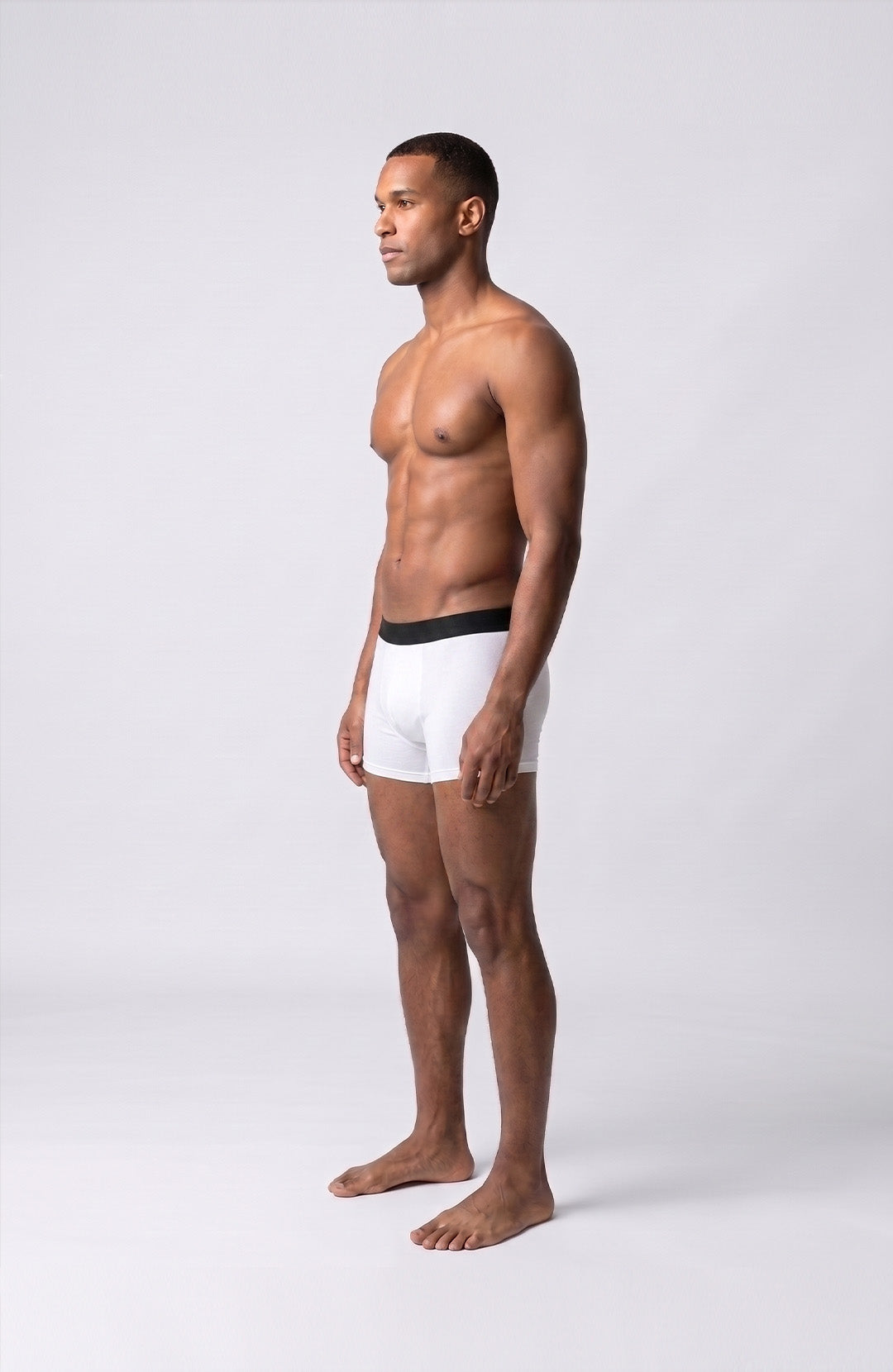 Cueca Bázica branca Bázico, tecido Air com conforto e leveza #Cor_Branco