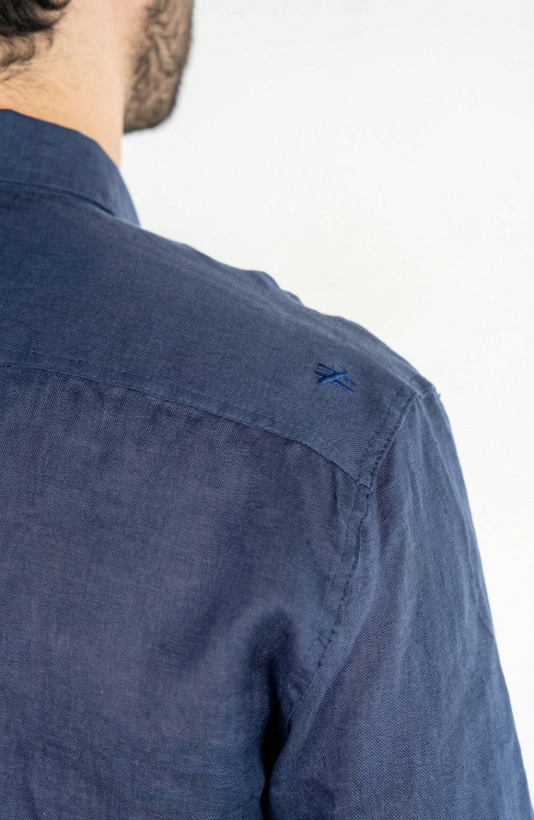 Camisa Linho Manga Curta