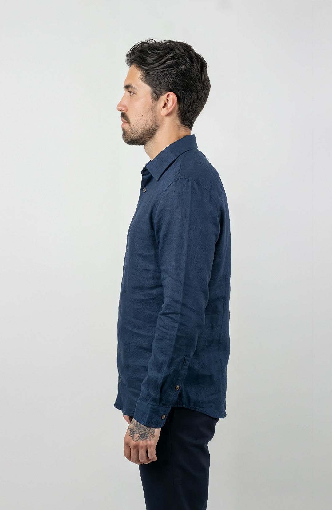 Camisa Linho Manga Longa