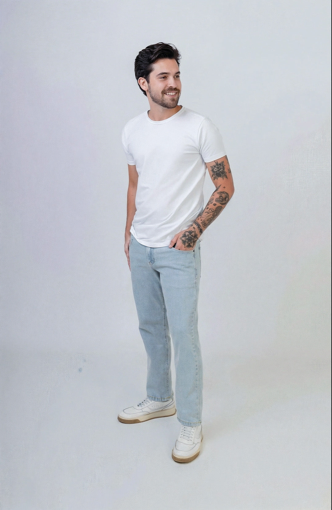 Calça Jeans Slim Stand