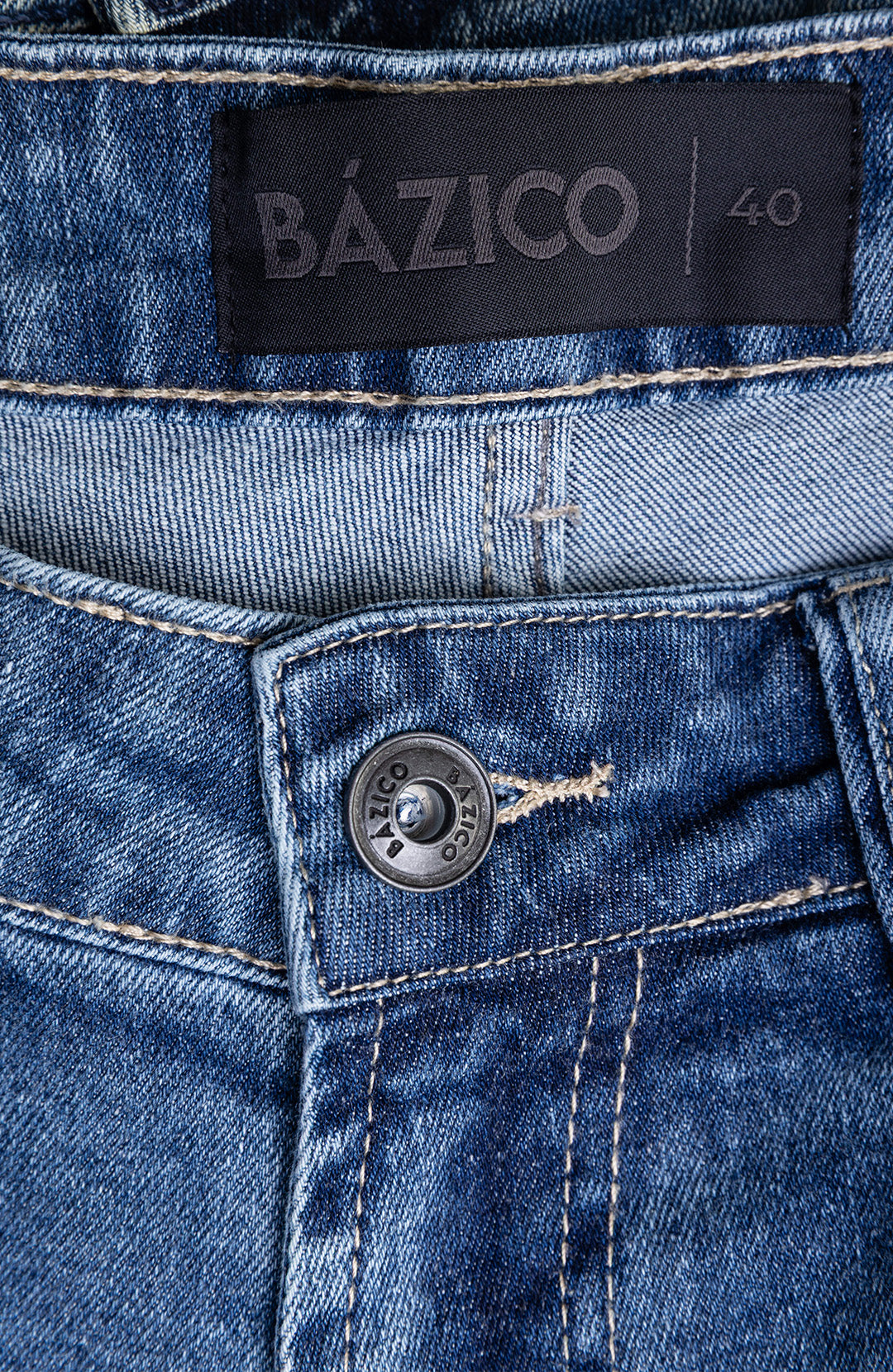 Calça Jeans Slim Stand