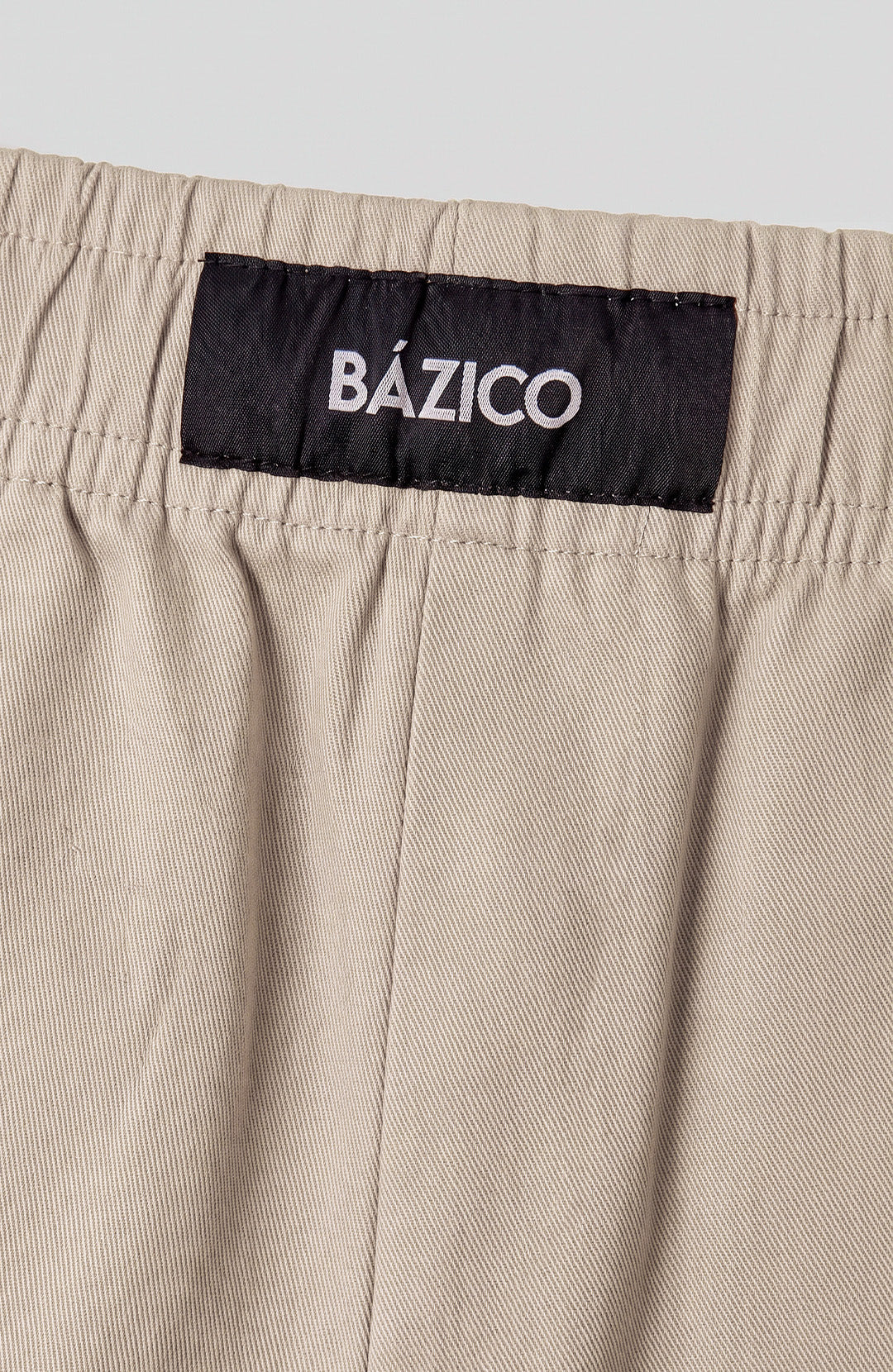 Short Bázico branco algodão com caimento versátil e confortável #Cor_Nude