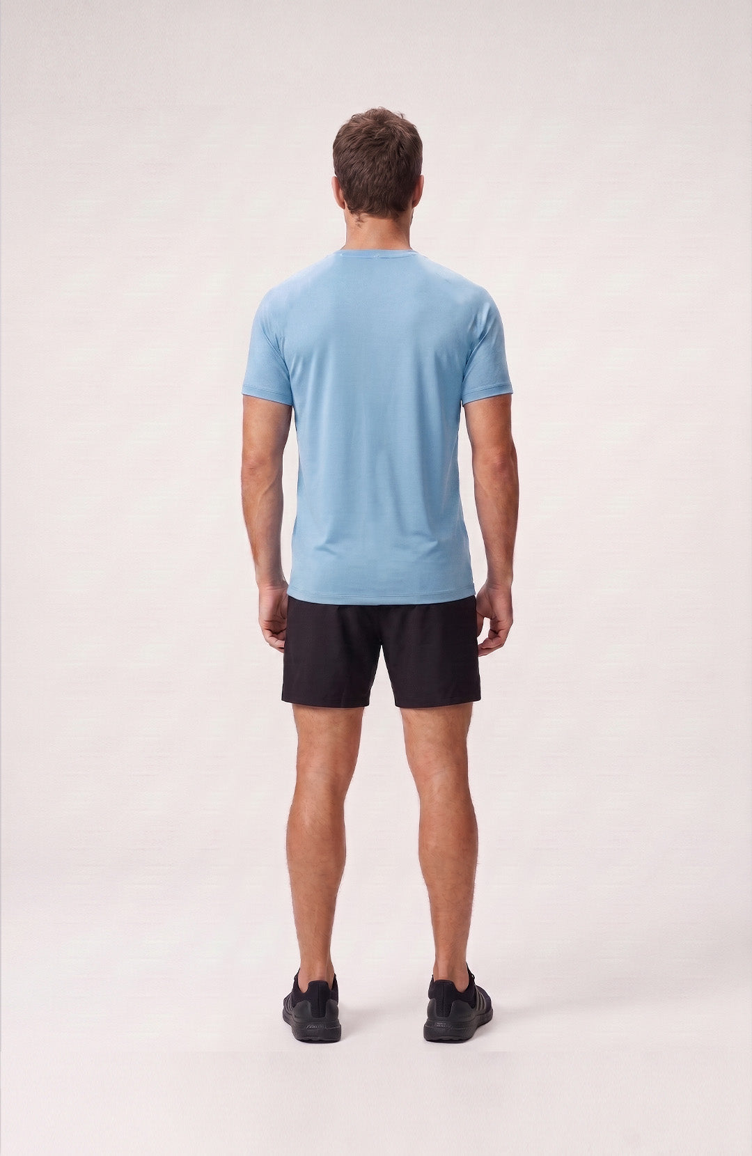 Regata esportiva Sport Classic masculina ocean Bázico, poliamida com toque gelado e secagem rápida #Cor_Ocean