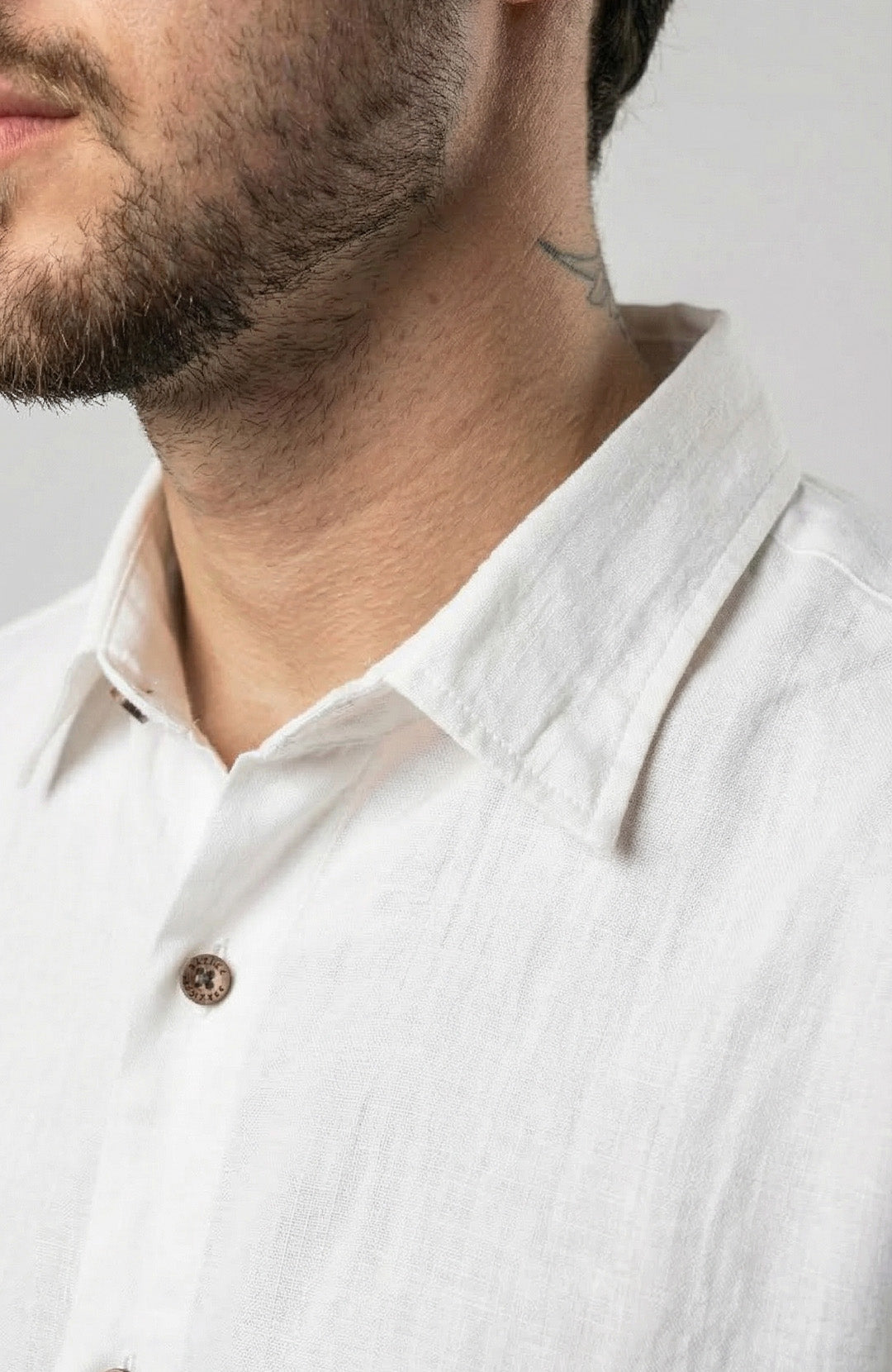 Camisa Linho Manga Longa