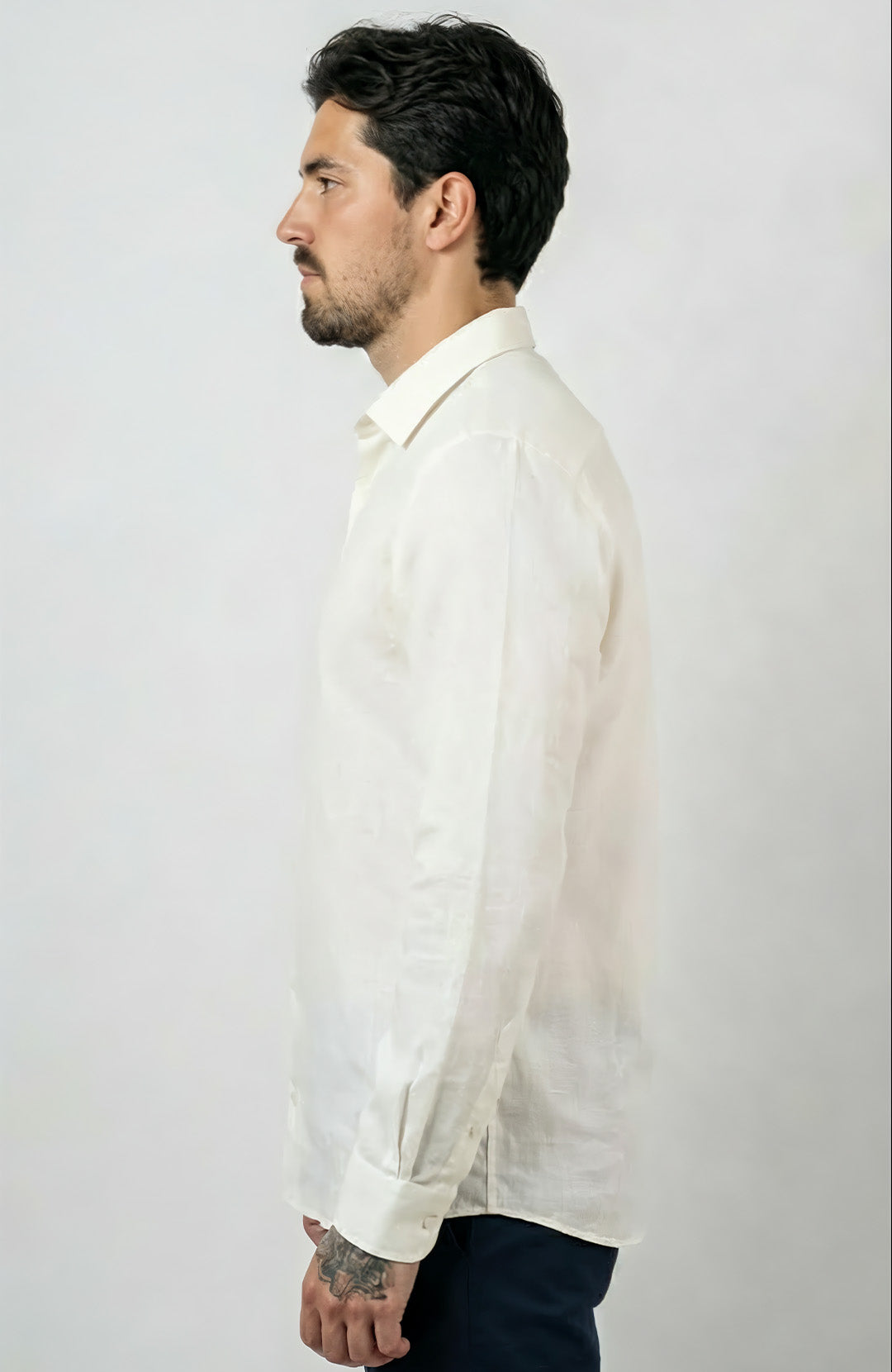 Camisa Linho Manga Longa