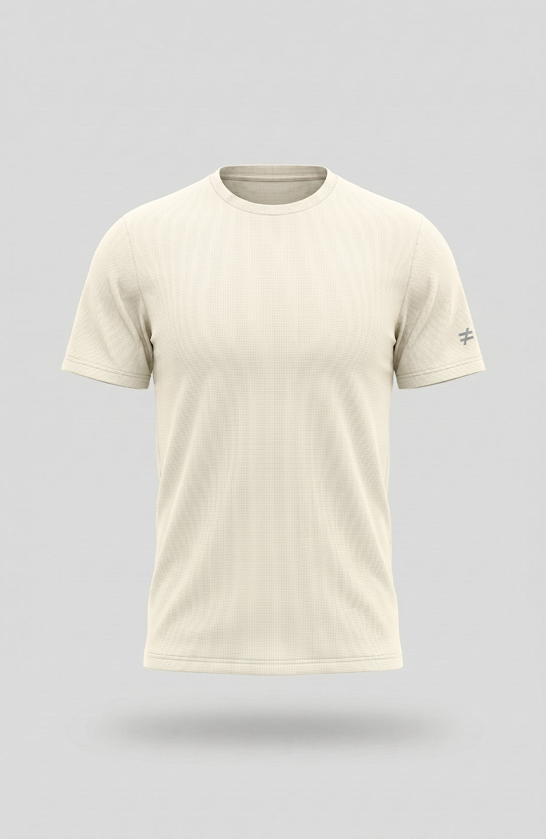 Camiseta esportiva Sport Solid off white Bázico, UV50+ e secagem rápida em poliamida #Cor_Off White