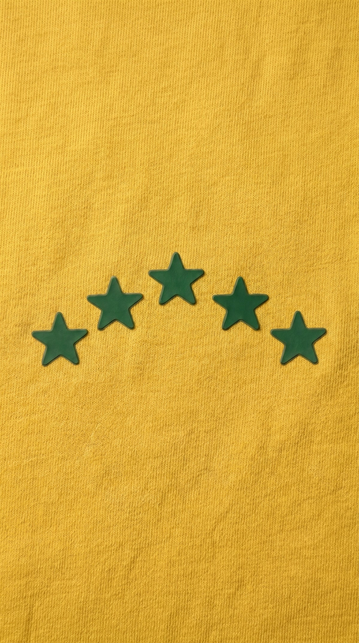 Customização Estrelas DTF esmeralda Bázico, transfer térmico para personalização de camisetas #Cor_Esmeralda