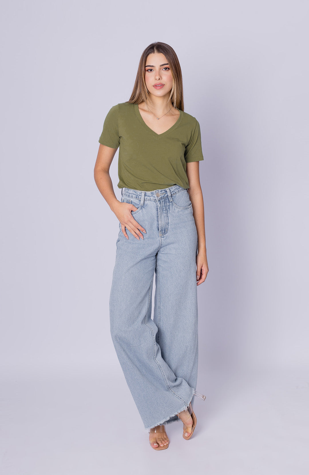 Bazica Feminina Gola V