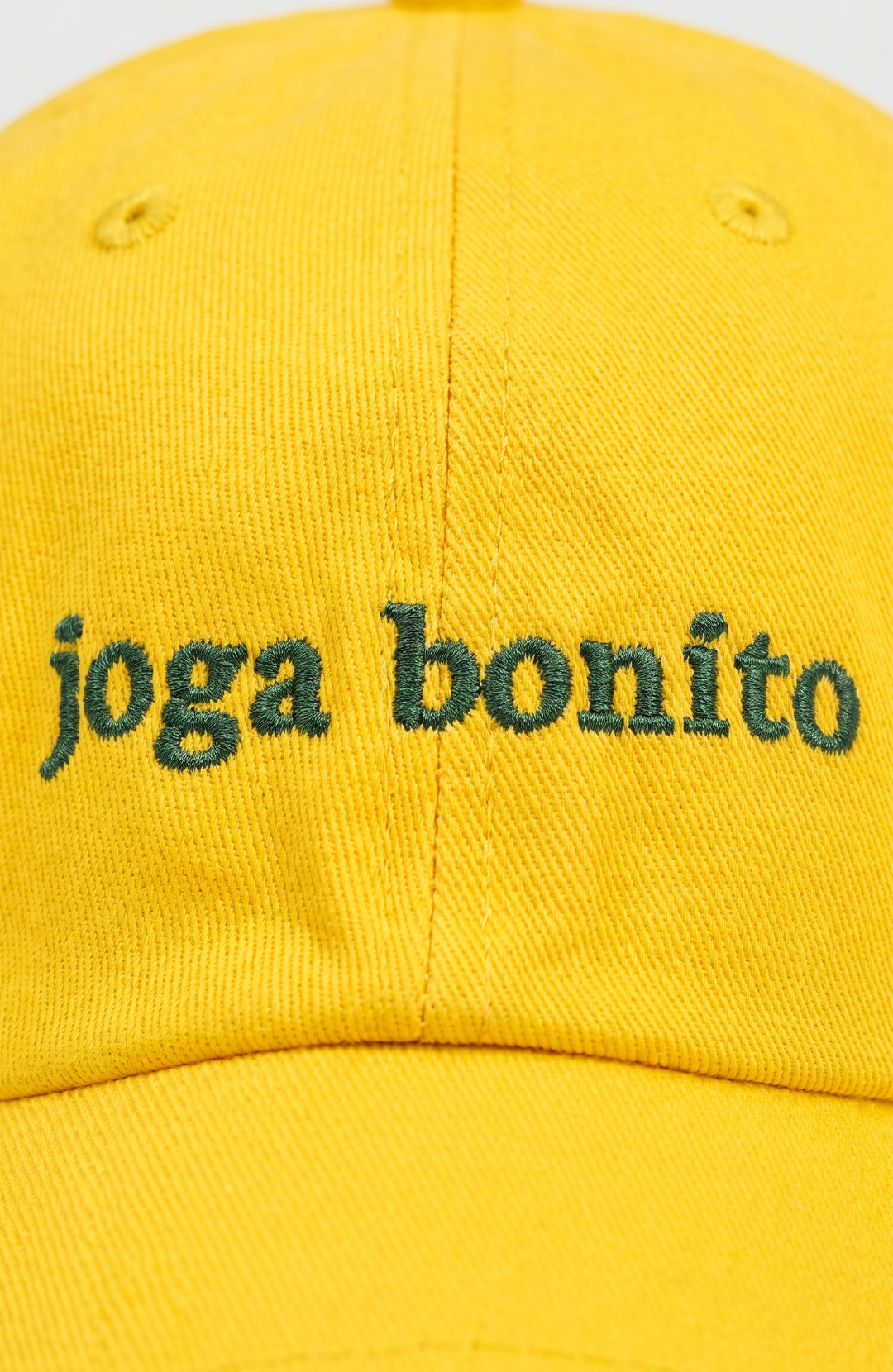 Boné Bázico Duo bicolor amarelo e verde aba estruturada, acessório streetwear premium #Cor_Amarelo / Verde