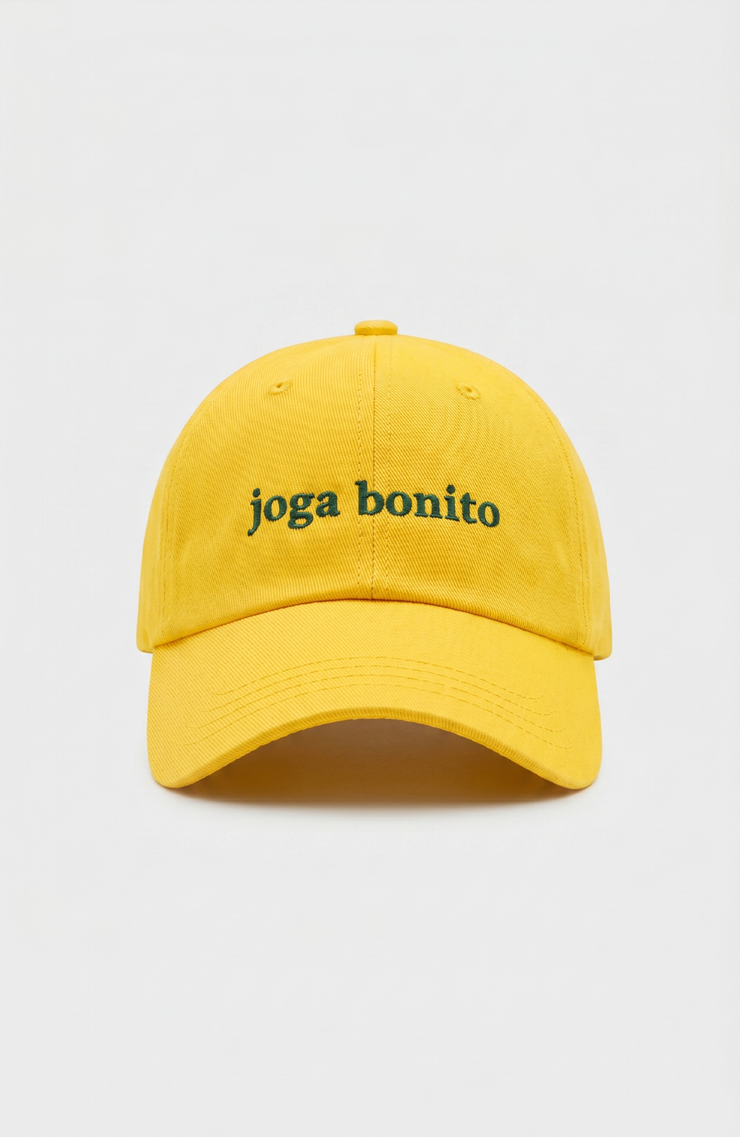 Boné Bázico Duo bicolor amarelo e verde aba estruturada, acessório streetwear premium #Cor_Amarelo / Verde