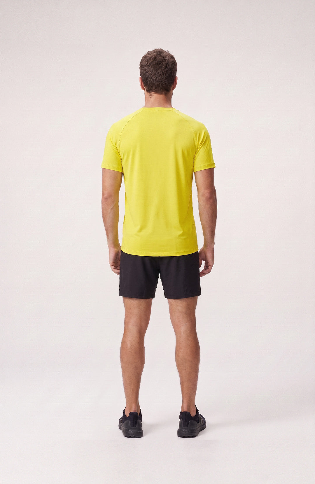 Regata esportiva Sport Classic masculina amarelo canário Bázico, poliamida com toque gelado e secagem rápida #Cor_Amarelo Canário