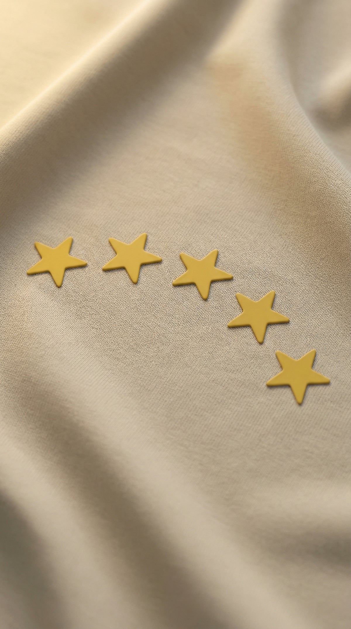 Customização Estrelas DTF amarelo canário Bázico, transfer térmico para personalização de camisetas #Cor_Amarelo Canário