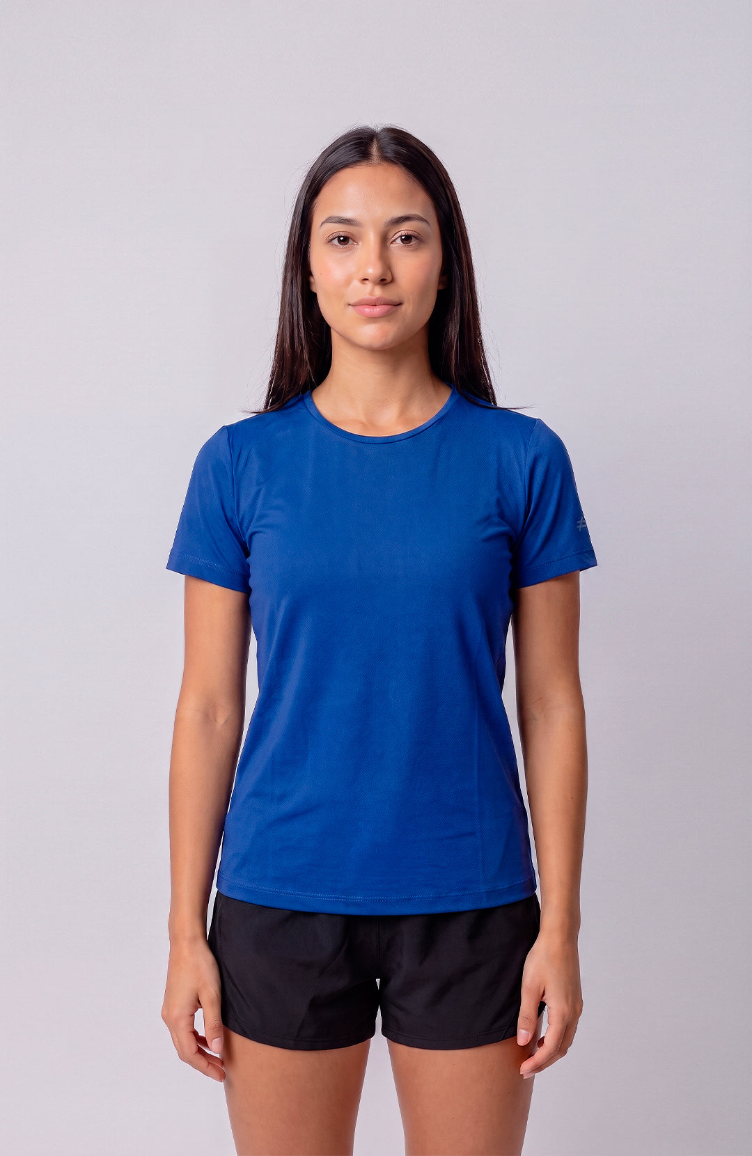 Regata esportiva Sport Classic feminina azul royal Bázico, poliamida com toque gelado e secagem rápida #Cor_Azul Royal