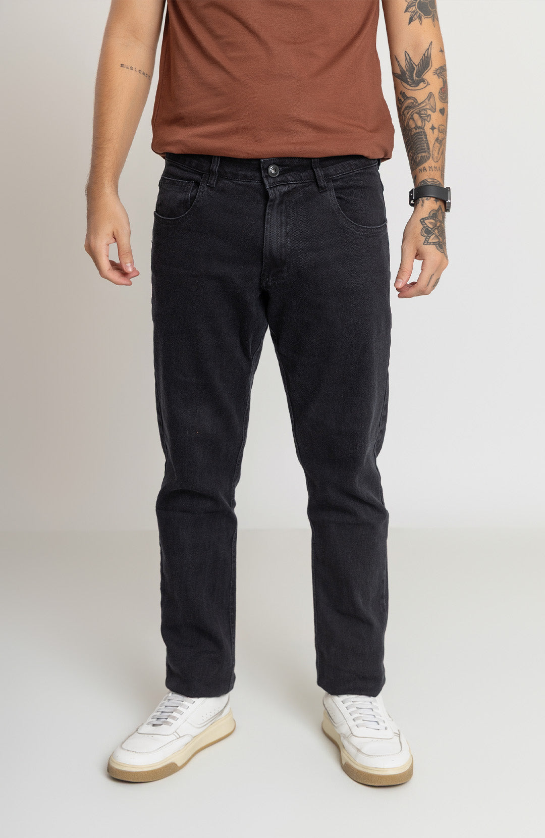 Calça Jeans Slim Stand