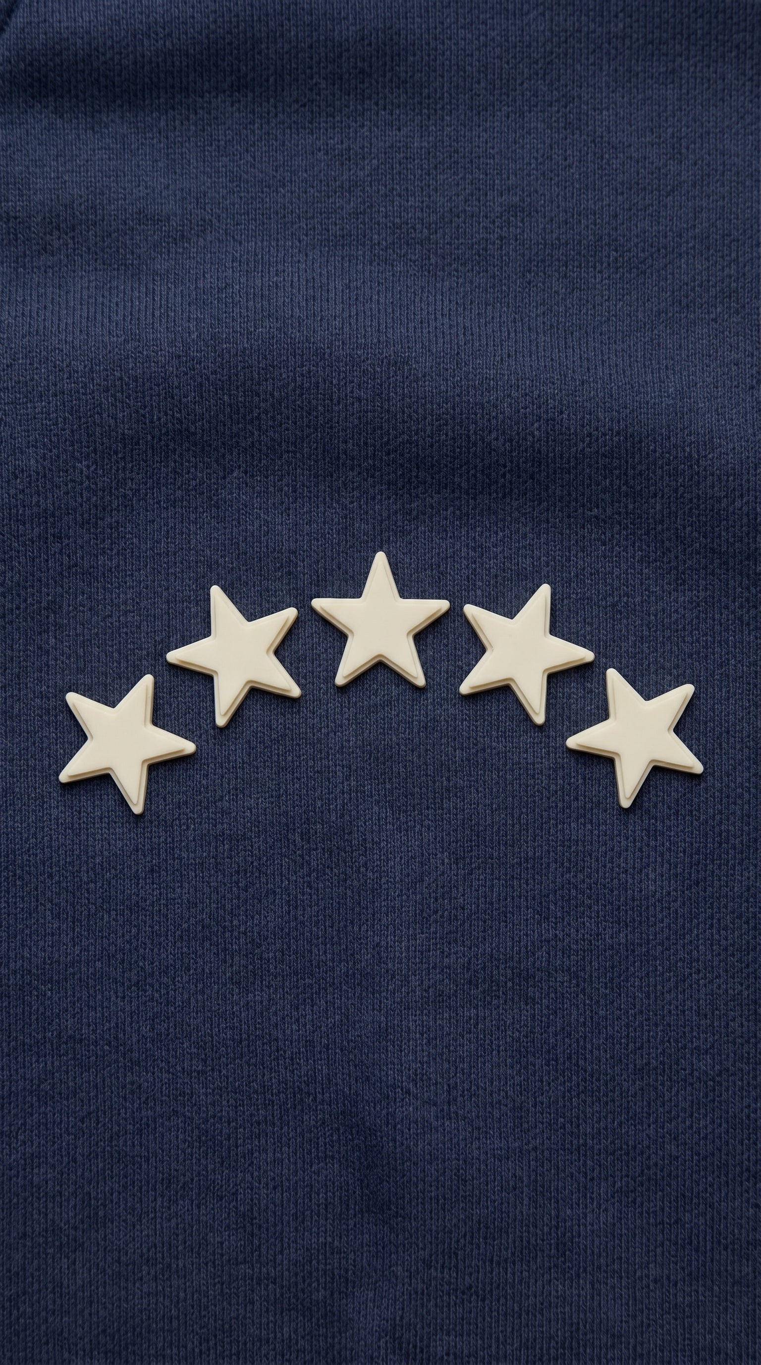 Customização Estrelas DTF branco Bázico, transfer térmico para personalização de camisetas #Cor_Branco