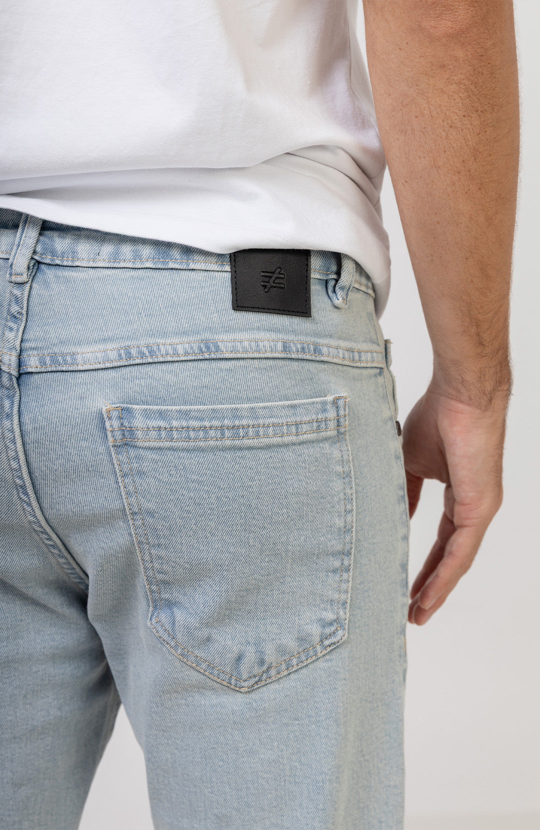 Calça Jeans Slim Stand