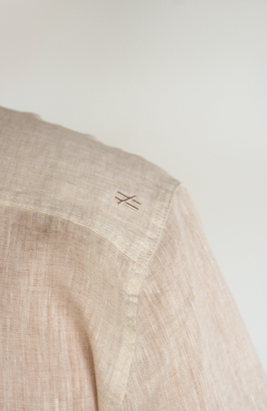 Camisa Linho Manga Curta