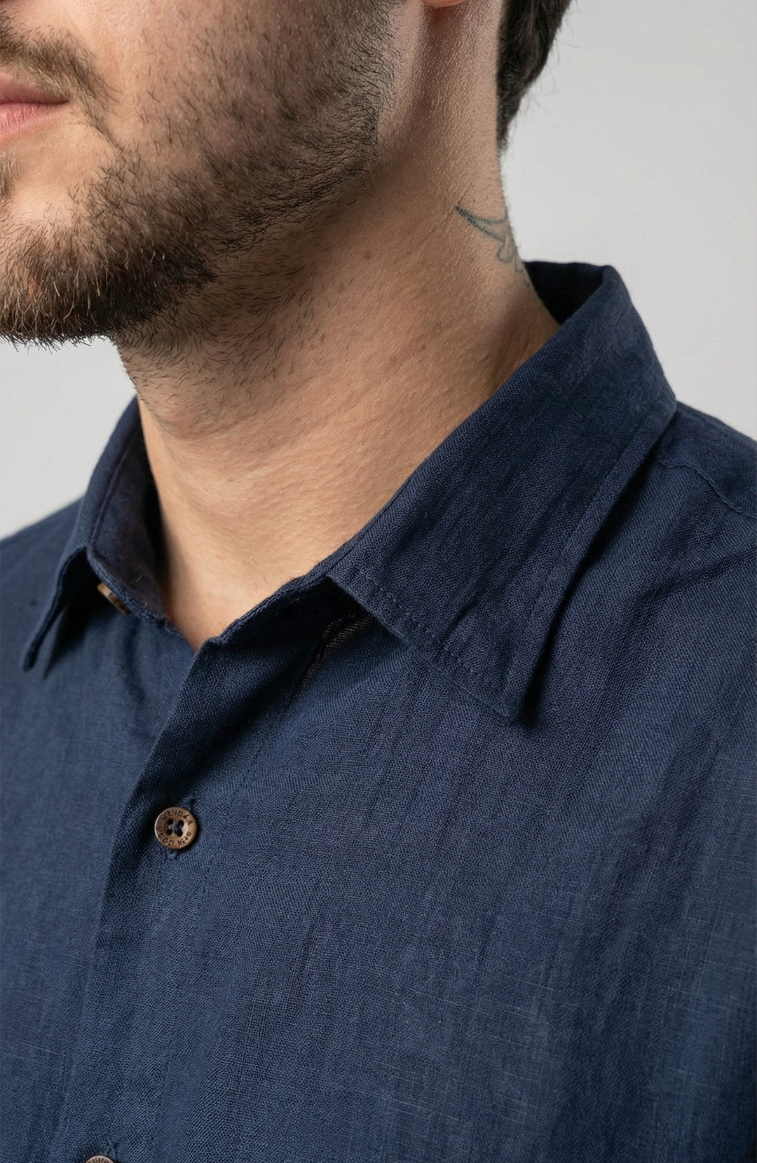 Camisa Linho Manga Longa