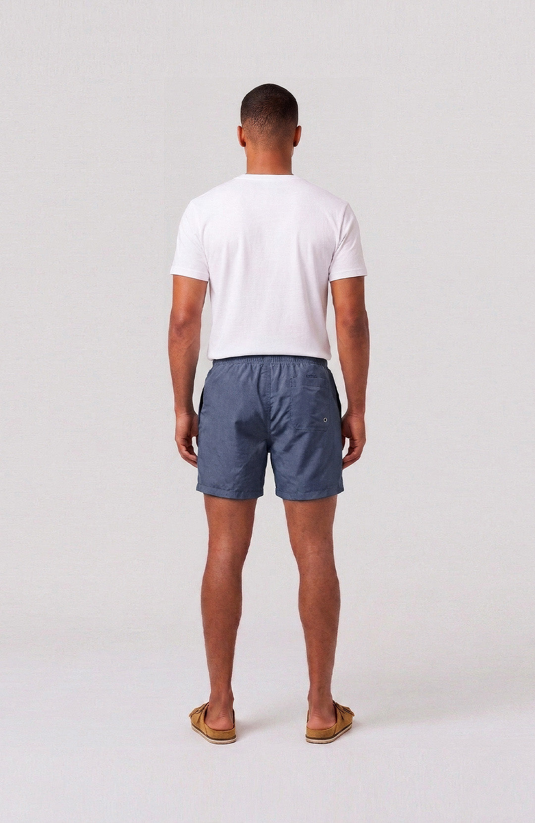 Swim Short Bázico masculino dark blue Bázico, tecido de secagem rápida para praia e piscina #Cor_Dark Blue