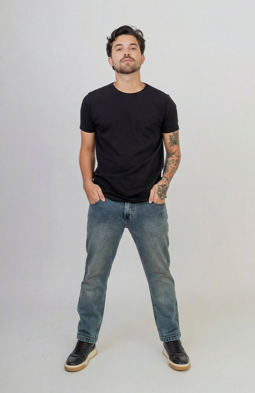 Calça Jeans Slim Stand