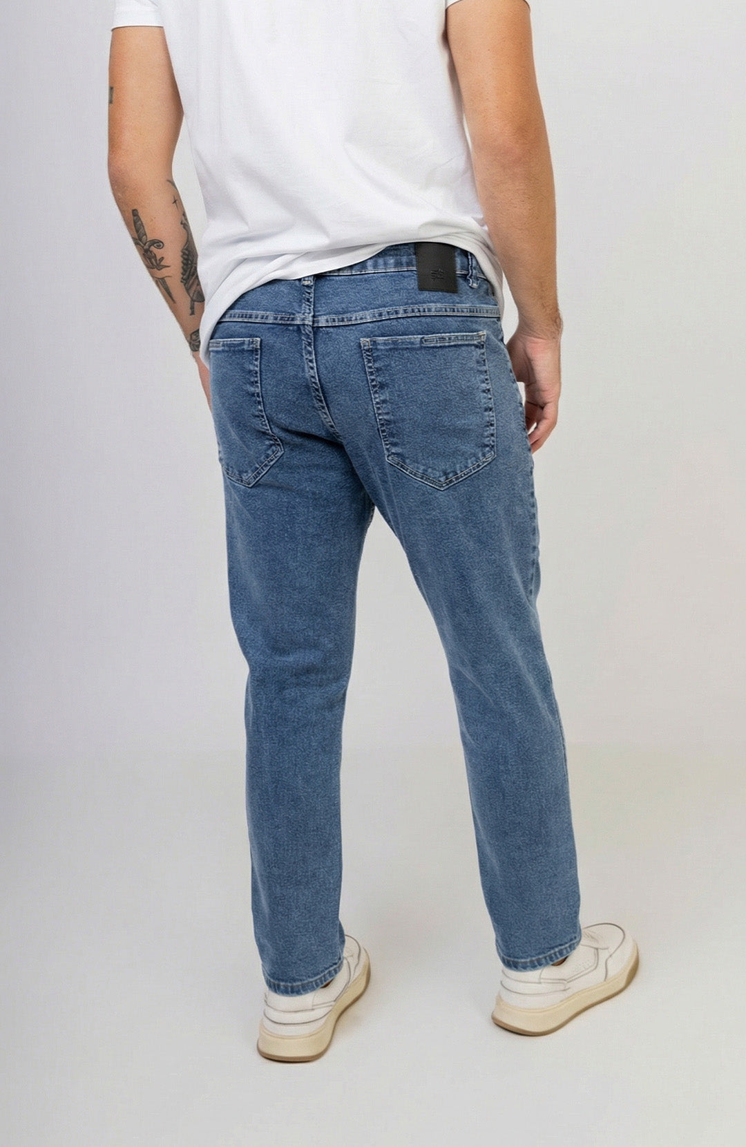 Calça Jeans Slim Stand