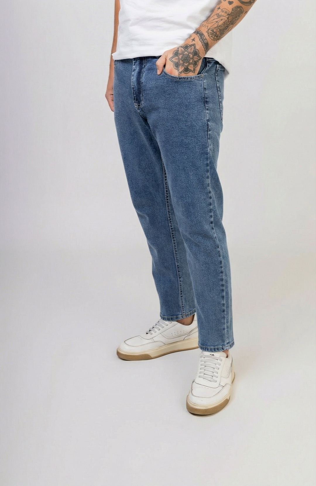 Calça Jeans Slim Stand