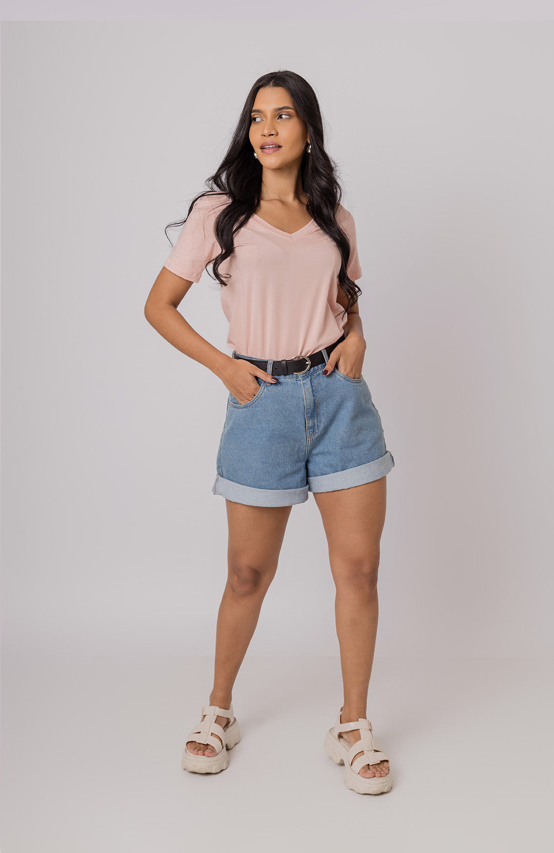 Bazica Feminina Gola V