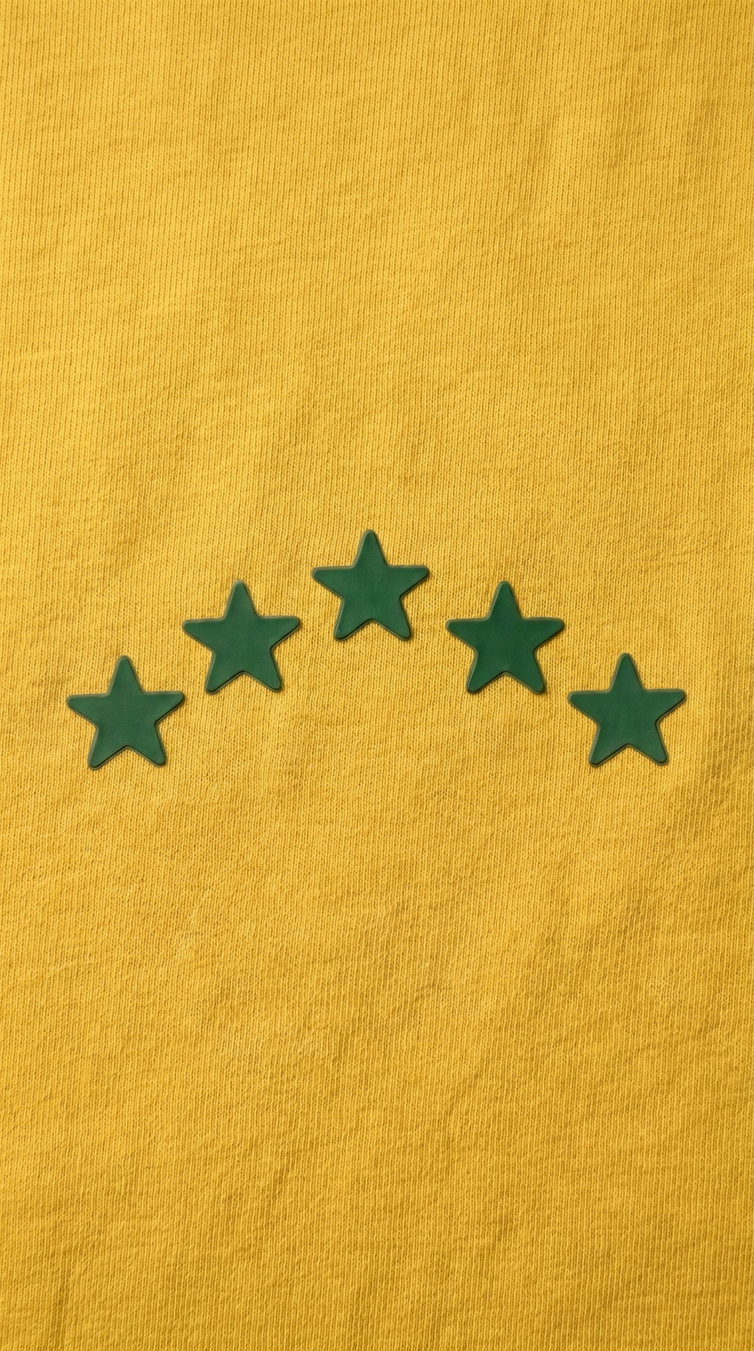 Customização Estrelas DTF esmeralda Bázico, transfer térmico para personalização de camisetas #Cor_Esmeralda
